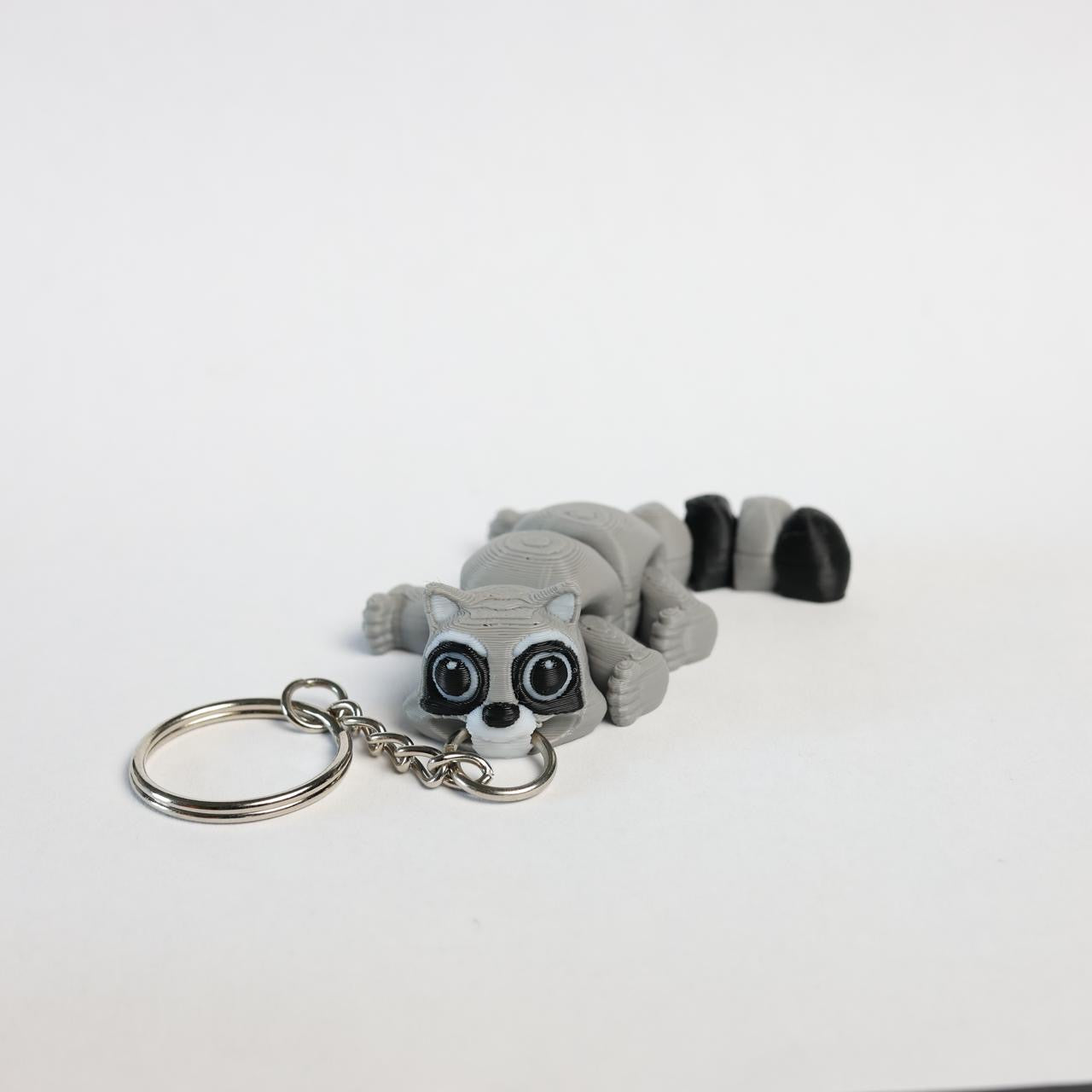Raccoon Keychain