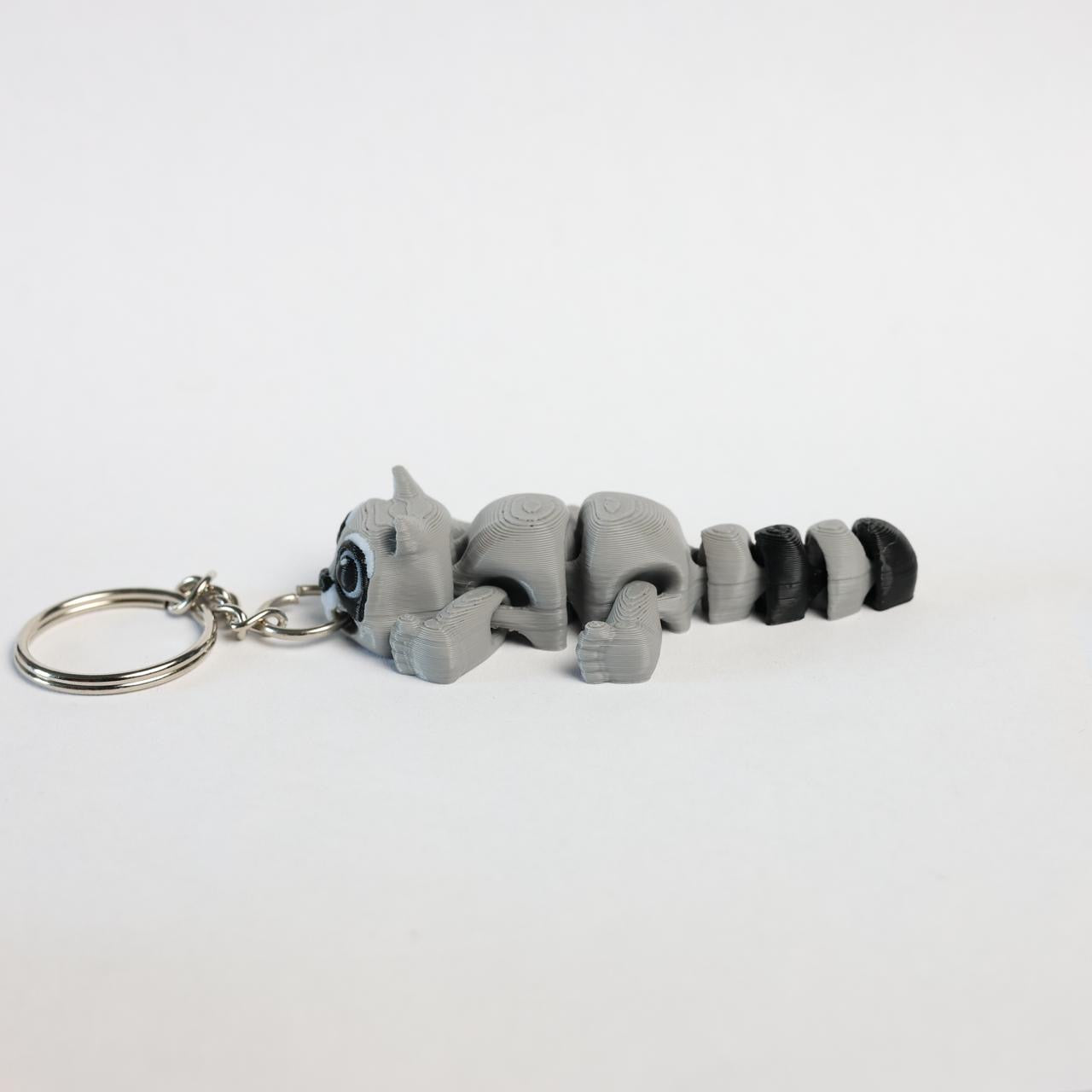 Raccoon Keychain