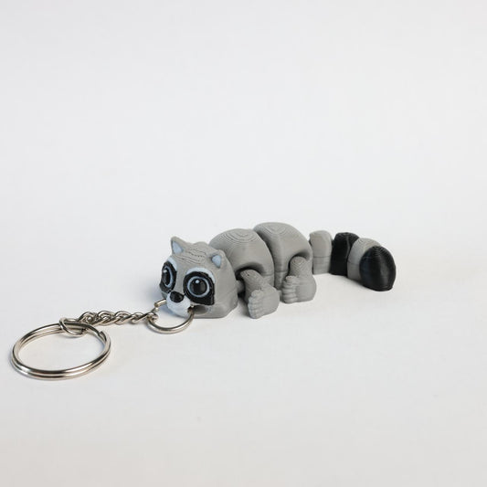 Raccoon Keychain