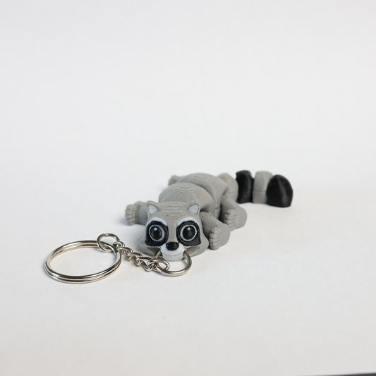 Raccoon Keychain