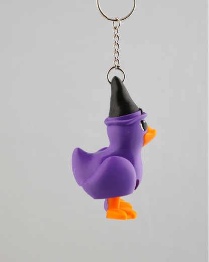 witch duck keychain