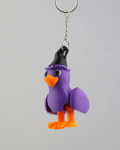 witch duck keychain