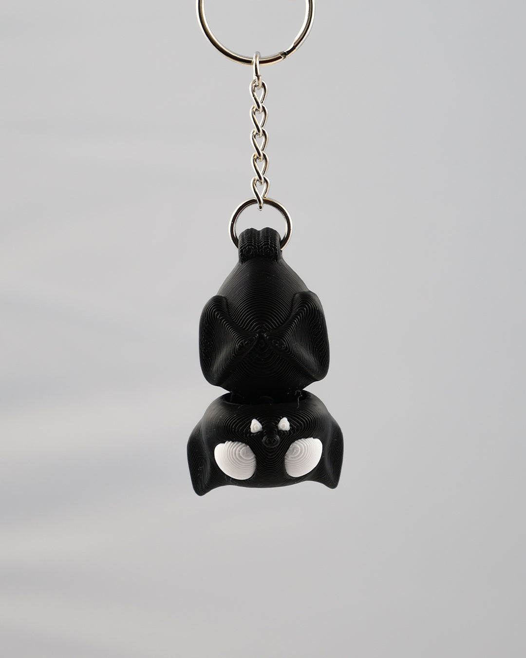black bat keychain
