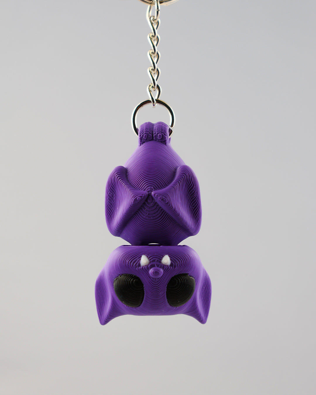 black bat keychain